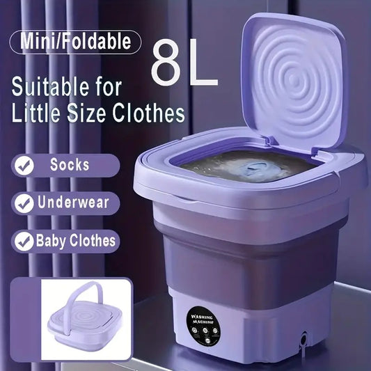 8L Portable Mini Washing Machine